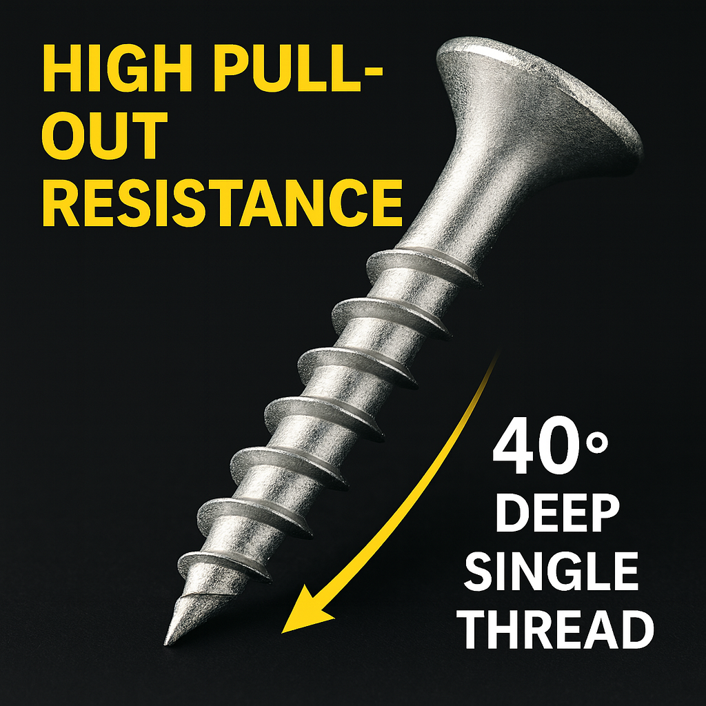 100pcs Silver Zinc Screw Assortment Set | Mixed Size Screws for DIY, Furniture & Home Projects